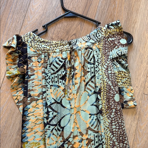 Angie Multicolor Patterned Mini Dress - Picture 3 of 3